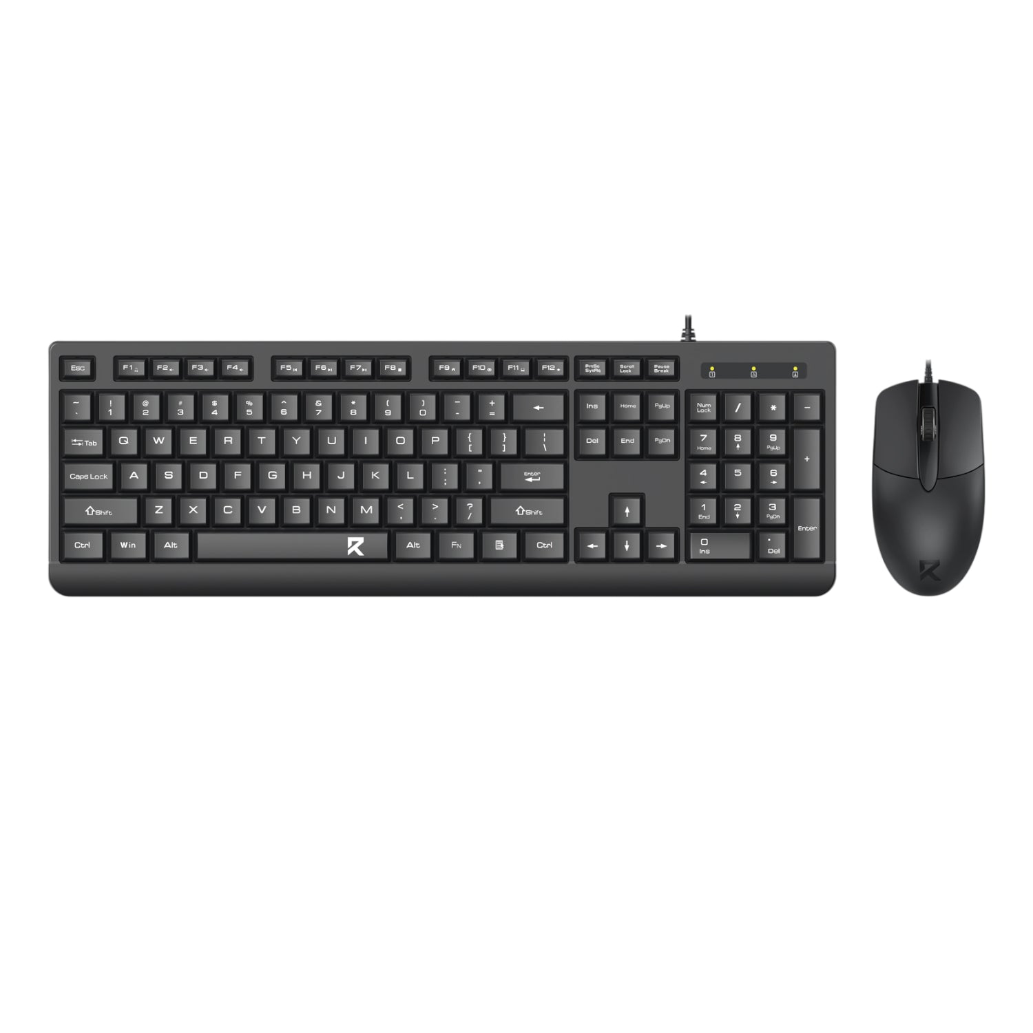 Redragon BS-7543 Wired Keyboard and Mouse Combo - Black - Stellar Technologies