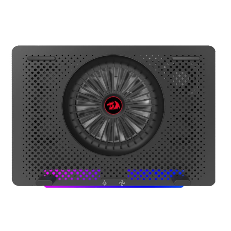 REDRAGON Dual USB 5 Fan RGB Gaming Notebook Stand - Stellar Technologies