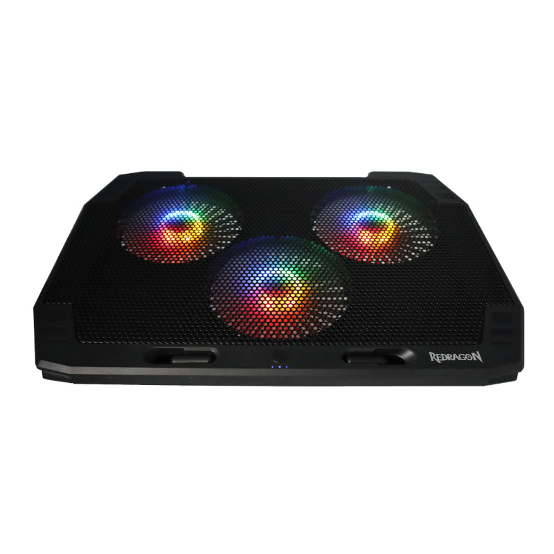 REDRAGON Dual USB 3 Fan RGB Gaming Notebook Stand - Stellar Technologies