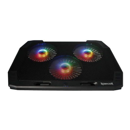 REDRAGON Dual USB 3 Fan RGB Gaming Notebook Stand - Stellar Technologies