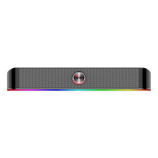 REDRAGON 2.0 Sound Bar ADIEMUS 2 x 3W RGB USB|Aux PC Gaming Speaker - Black - Stellar Technologies