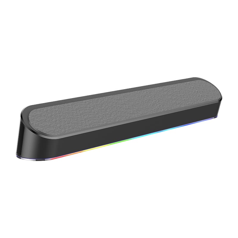 REDRAGON 2.0 Sound Bar ADIEMUS 2 x 3W RGB USB|Aux PC Gaming Speaker - Black - Stellar Technologies