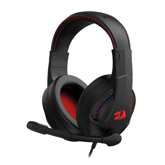 Redragon H211 CRONUS Surround Sound RGB Wired Gaming Headset - Black - Stellar Technologies