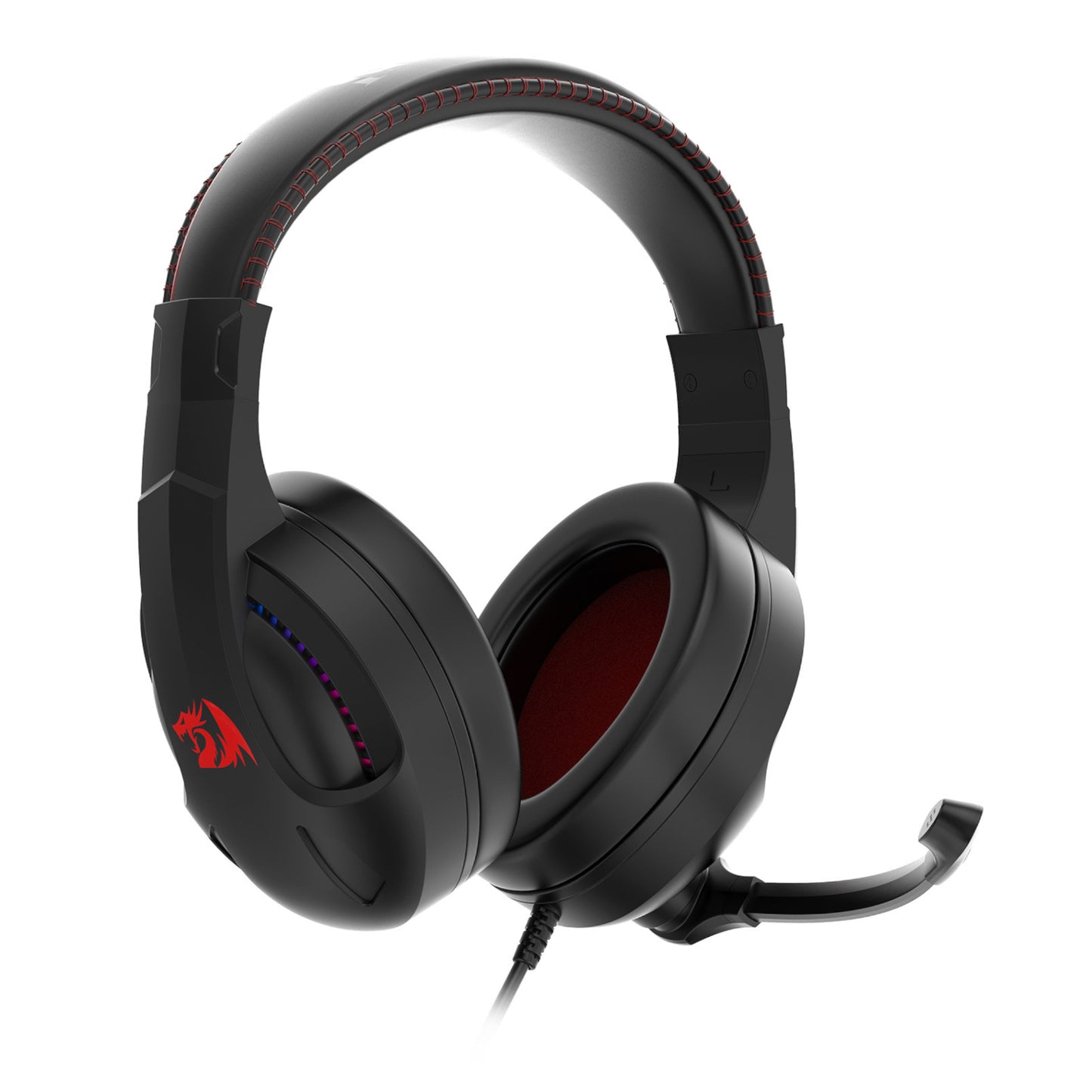 Redragon H211 CRONUS Surround Sound RGB Wired Gaming Headset - Black - Stellar Technologies