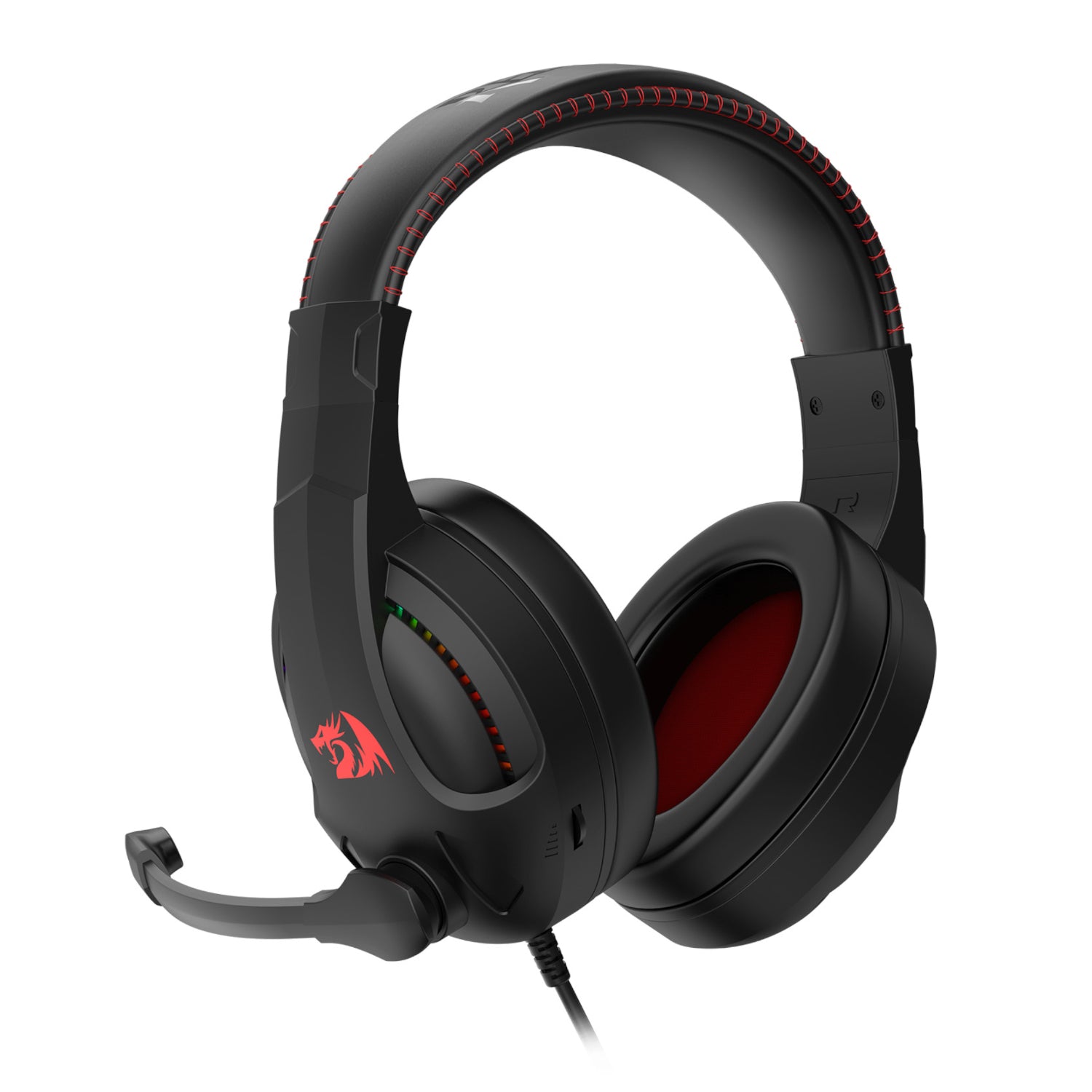 Redragon H211 CRONUS Surround Sound RGB Wired Gaming Headset - Black - Stellar Technologies