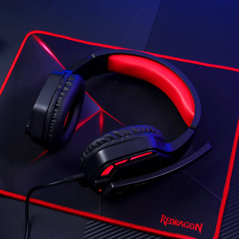 REDRAGON Over-Ear THEMIS Aux Gaming Headset - Black - Stellar Technologies