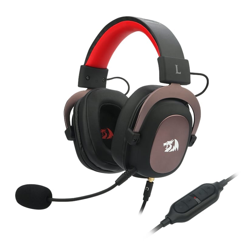 REDRAGON Over-Ear ZEUS 2 USB Gaming Headset - Black - Stellar Technologies