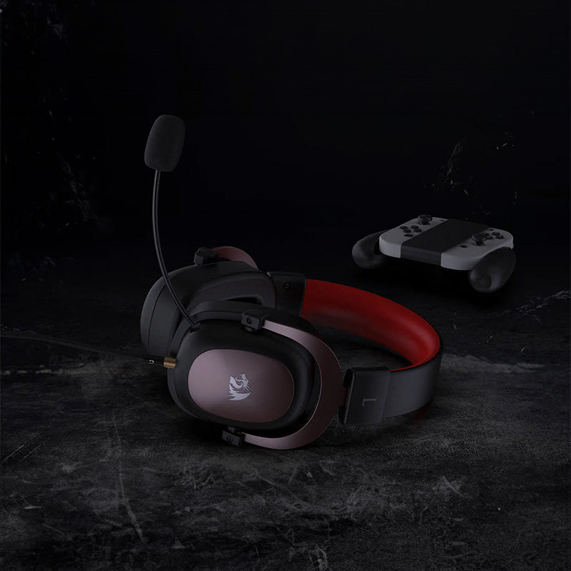 REDRAGON Over-Ear ZEUS 2 USB Gaming Headset - Black - Stellar Technologies