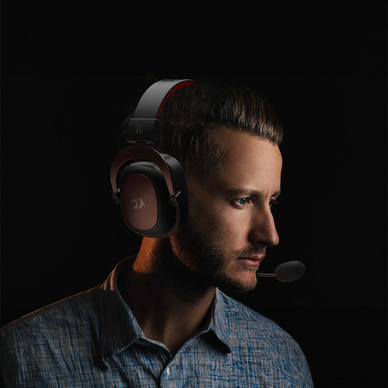 REDRAGON Over-Ear ZEUS 2 USB Gaming Headset - Black - Stellar Technologies