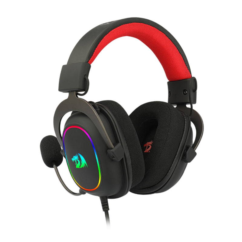 REDRAGON Over-Ear ZEUS-X USB RGB Gaming Headset - Black - Stellar Technologies