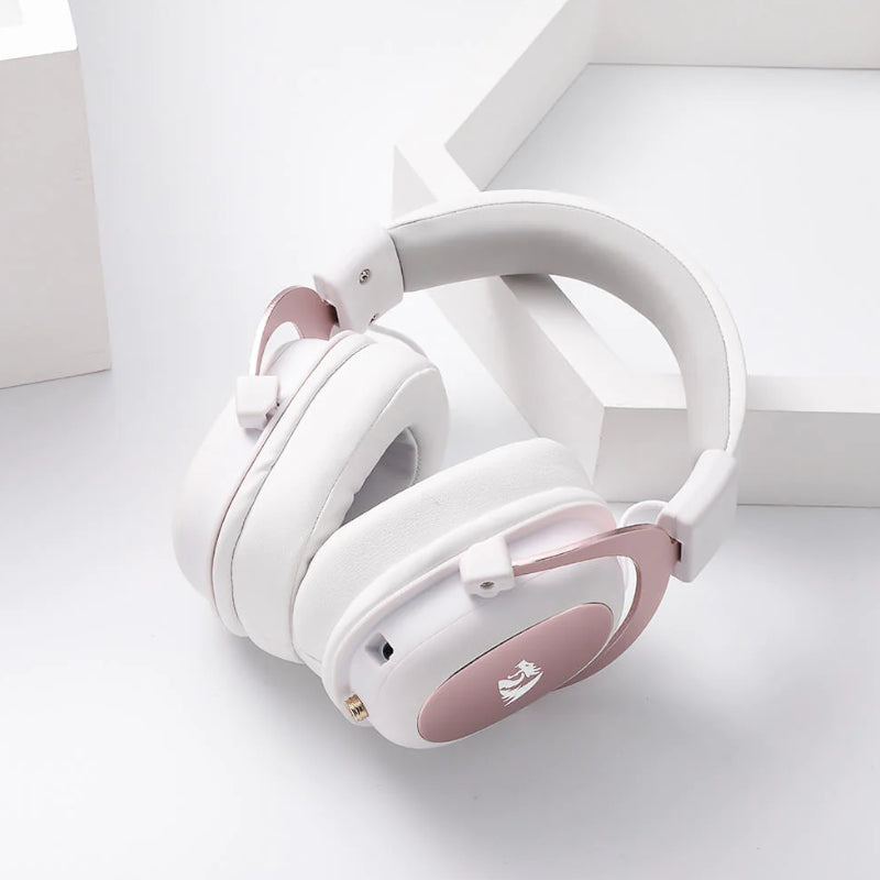 REDRAGON Over-Ear ZEUS 2 USB Gaming Headset - White - Stellar Technologies