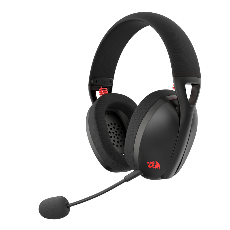 REDRAGON Over-Ear IRE BT5.2 Wireless Gaming Headset - Black - Stellar Technologies