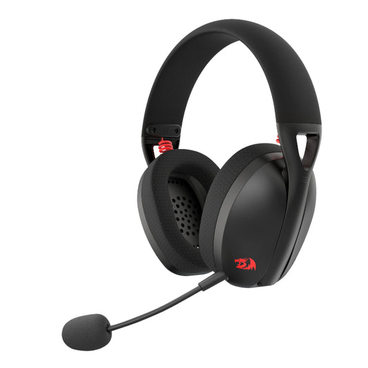 REDRAGON Over-Ear IRE BT5.2 Wireless Gaming Headset - Black - Stellar Technologies