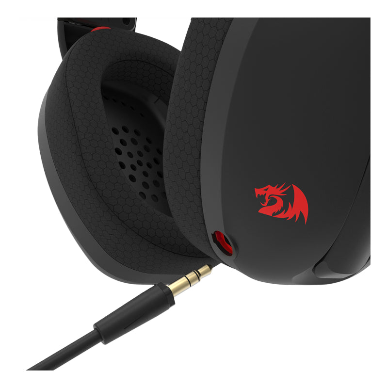REDRAGON Over-Ear IRE BT5.2 Wireless Gaming Headset - Black - Stellar Technologies