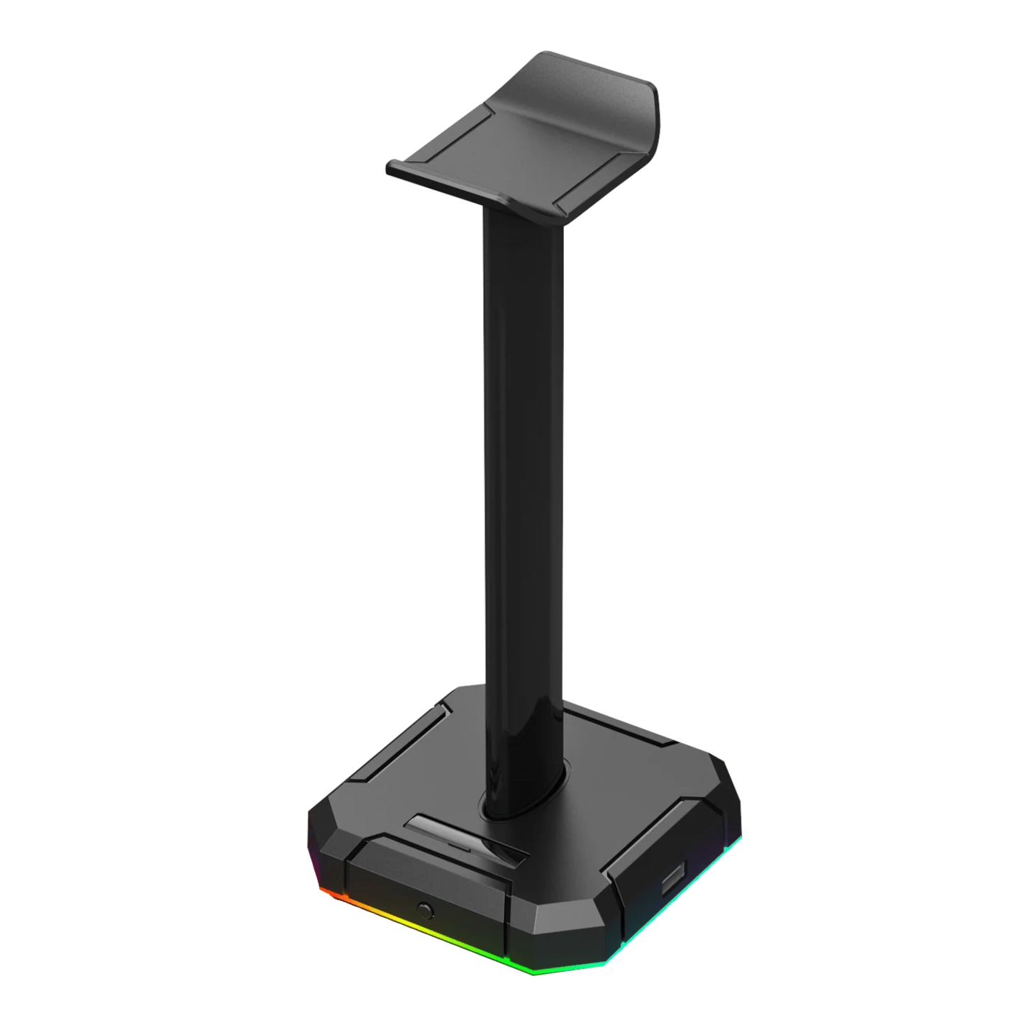 Redragon HA300 Scepter Pro RGB Headset Stand with USB Hub (4 x USB 2.0, RGB Lighting) - Stellar Technologies