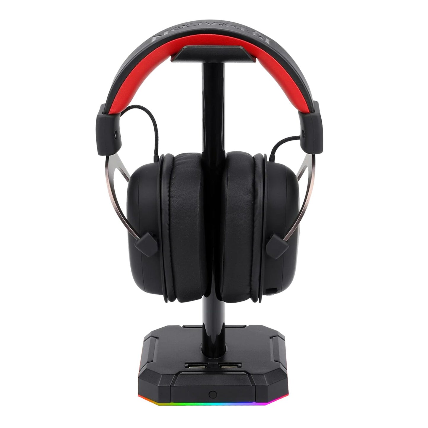 Redragon HA300 Scepter Pro RGB Headset Stand with USB Hub (4 x USB 2.0, RGB Lighting) - Stellar Technologies