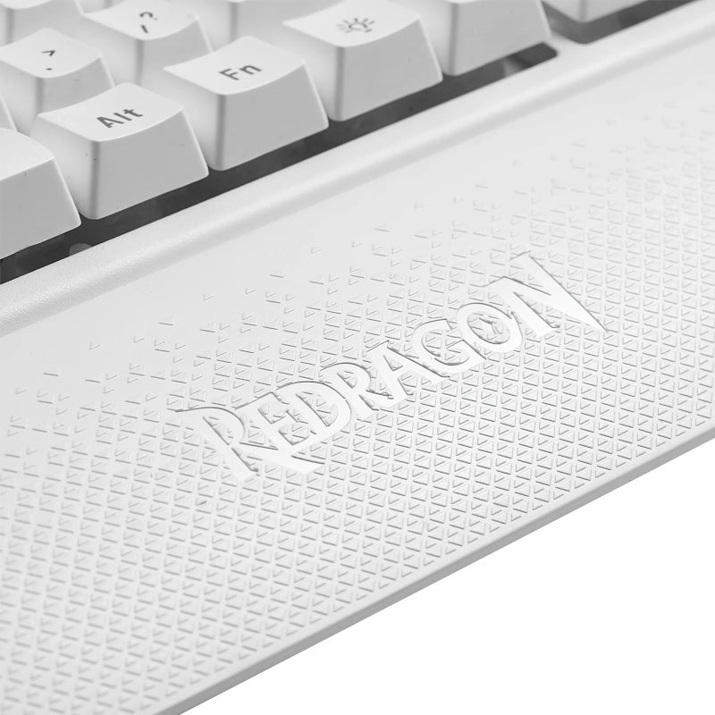 REDRAGON SHIVA Membrane Keyboard - White - Stellar Technologies