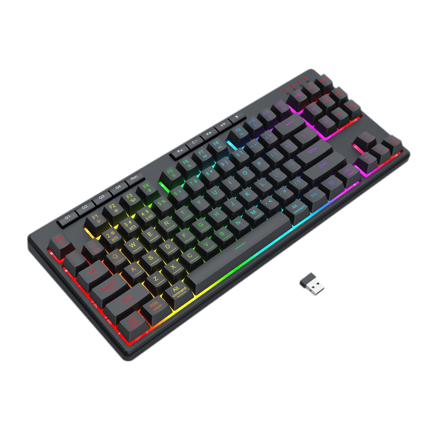 Redragon SHIVA PRO Wireless keyboard - Black - Stellar Technologies