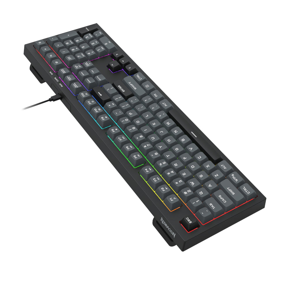 REDRAGON CRUX Membrane Gaming Keyboard - Black - Stellar Technologies