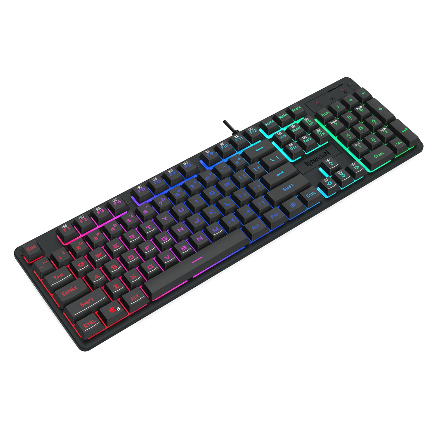Redragon K521 RGB NETHERBANE 104-Key Membrane Gaming Keyboard - Stellar Technologies