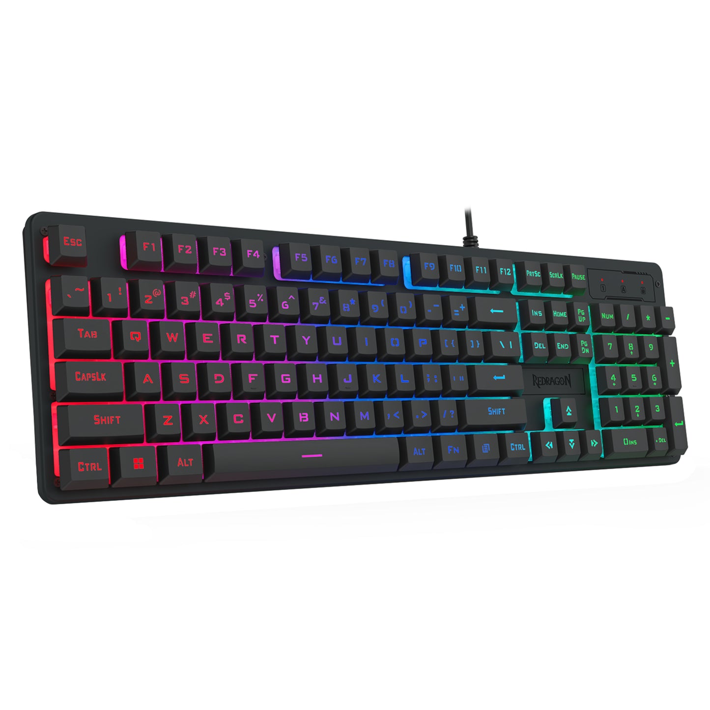 Redragon K521 RGB NETHERBANE 104-Key Membrane Gaming Keyboard - Stellar Technologies
