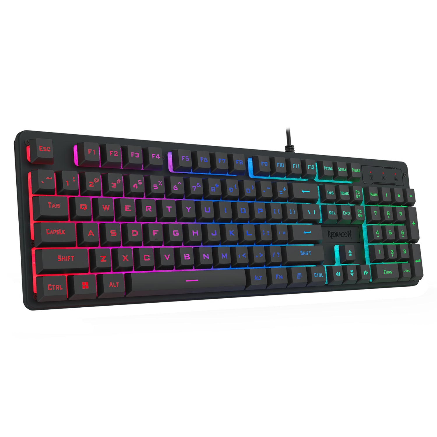 Redragon K521 RGB NETHERBANE 104-Key Membrane Gaming Keyboard - Stellar Technologies