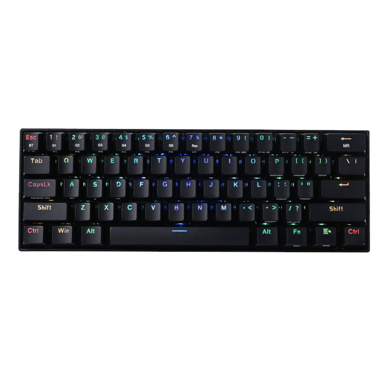 REDRAGON DRACONIC PRO Mechanical 61 Key|Bluetooth 5.0|RGB 9 Colour Modes|Rechargable Battery|Type-C - Stellar Technologies