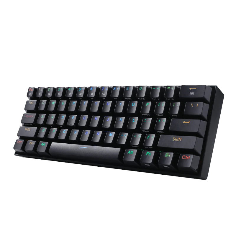 REDRAGON DRACONIC PRO Mechanical 61 Key|Bluetooth 5.0|RGB 9 Colour Modes|Rechargable Battery|Type-C - Stellar Technologies