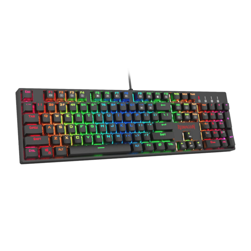 REDRAGON SURARA MECHANICAL RGB Gaming Keyboard - Black - Stellar Technologies