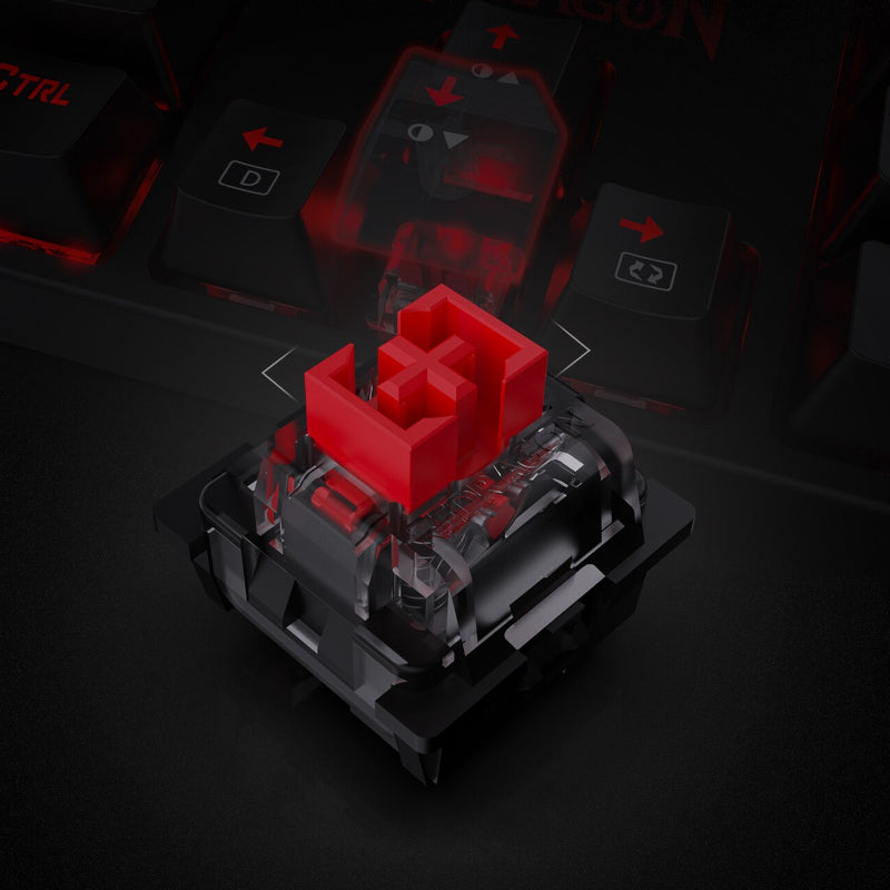 REDRAGON SURARA MECHANICAL RGB Gaming Keyboard - Black - Stellar Technologies