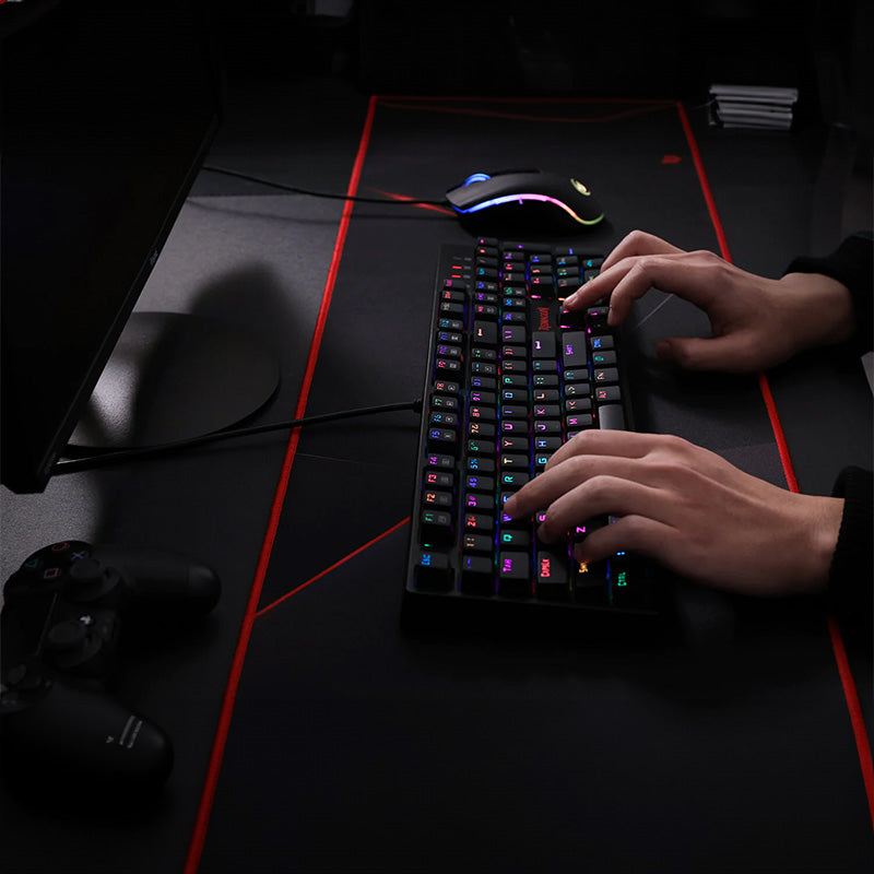REDRAGON SURARA MECHANICAL RGB Gaming Keyboard - Black - Stellar Technologies