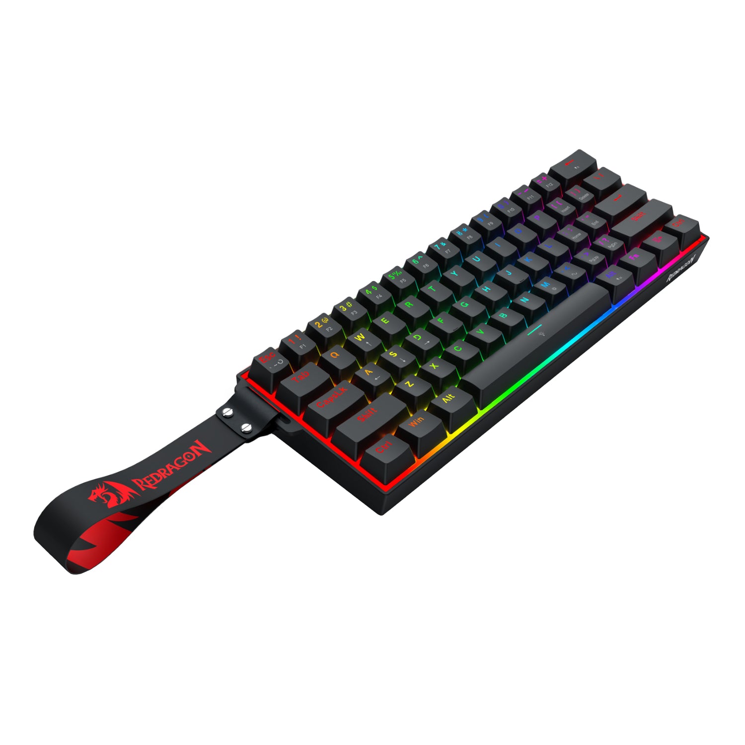 Redragon FIZZ Magnetic Plus 60% RGB Gaming Keyboard - Black - Stellar Technologies