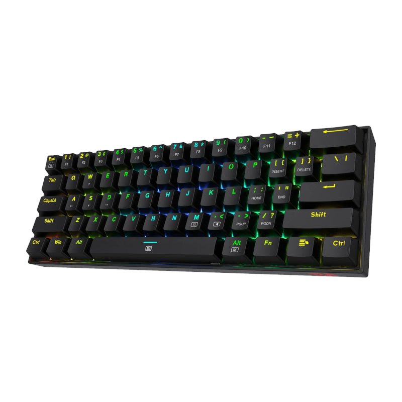 REDRAGON DRAGONBORN Wired Mechanical Keyboard RGB 67Key Design - Black - Stellar Technologies