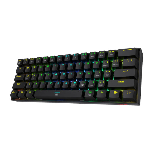 REDRAGON DRAGONBORN Wired Mechanical Keyboard RGB 67Key Design - Black - Stellar Technologies