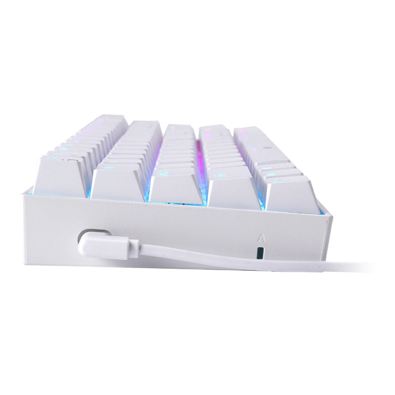 REDRAGON DRAGONBORN Wired Mechanical Keyboard RGB 67Key Design - White - Stellar Technologies