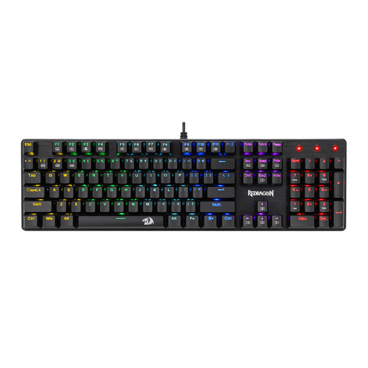 Redragon K671 104-key Full Size RGB Mechanical Gaming Keyboard - Stellar Technologies