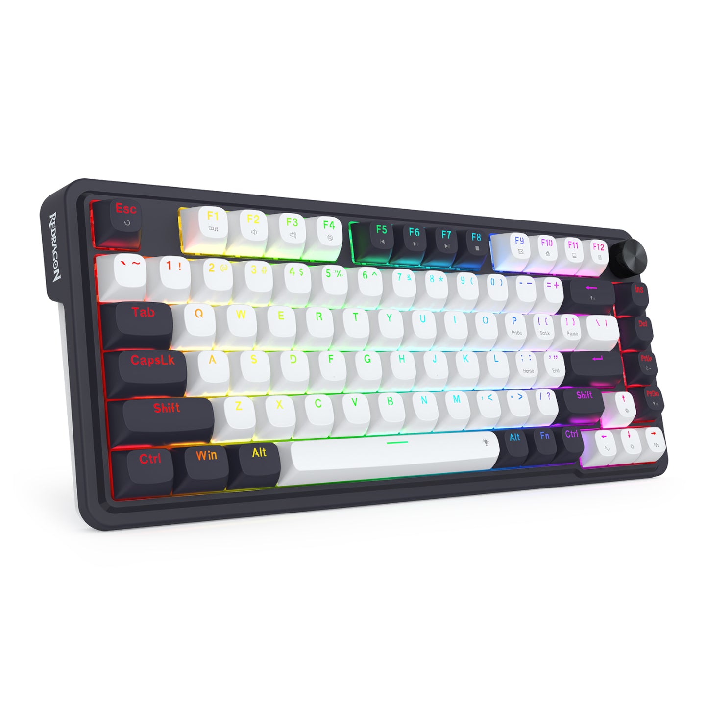 Redragon K673 UCAL 75% Magnetic Ultramag Switch Wired Keyboard - Black - Stellar Technologies