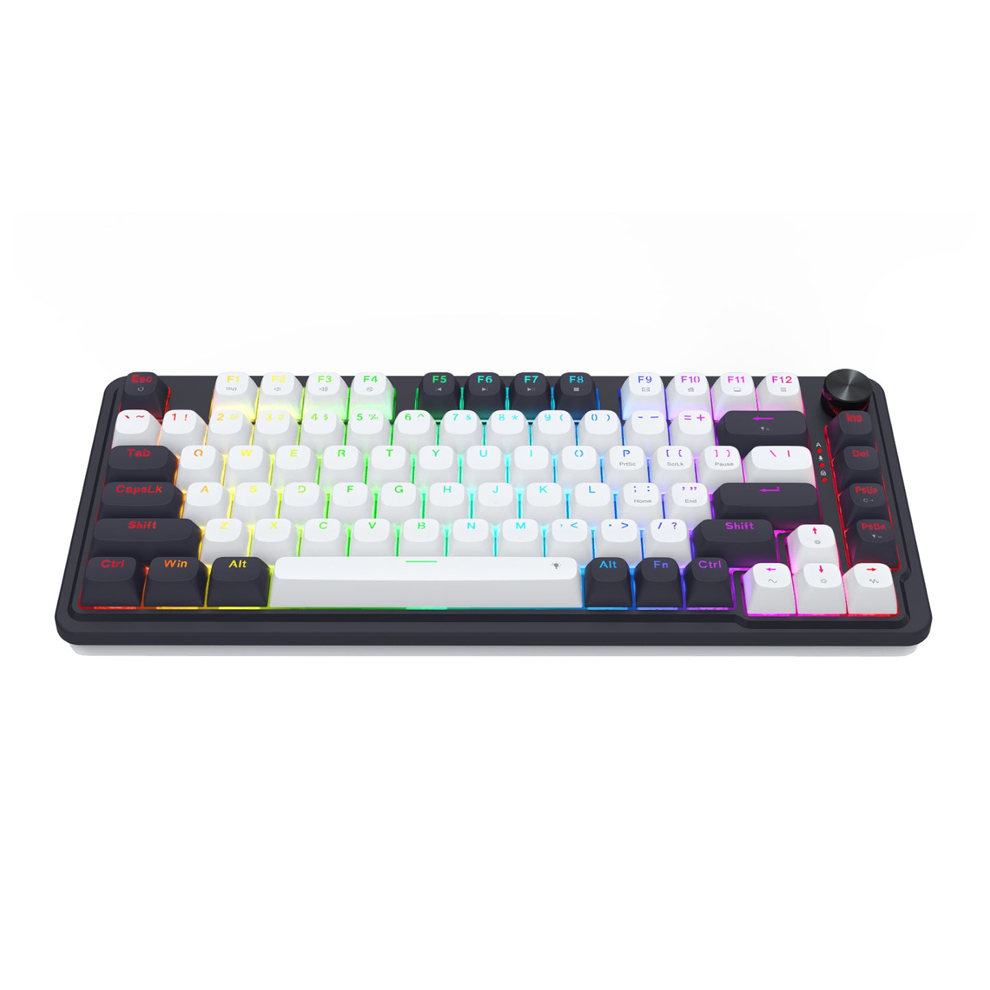 Redragon K673 UCAL 75% Magnetic Ultramag Switch Wired Keyboard - Black - Stellar Technologies