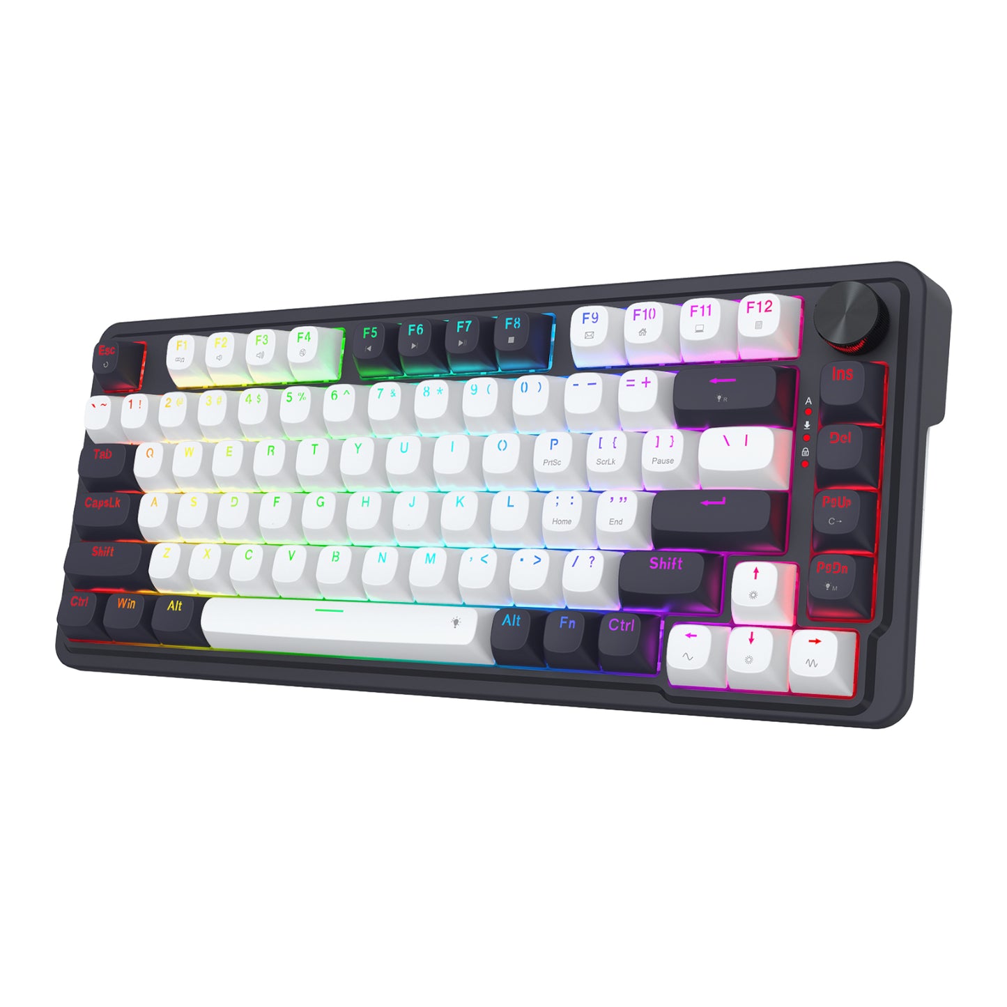 Redragon K673 UCAL 75% Magnetic Ultramag Switch Wired Keyboard - Black - Stellar Technologies
