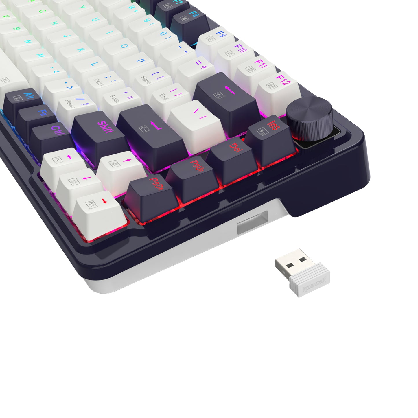 Redragon UCAL K673 PRO Mechanical Wireless Gaming Keyboard - Black - Stellar Technologies