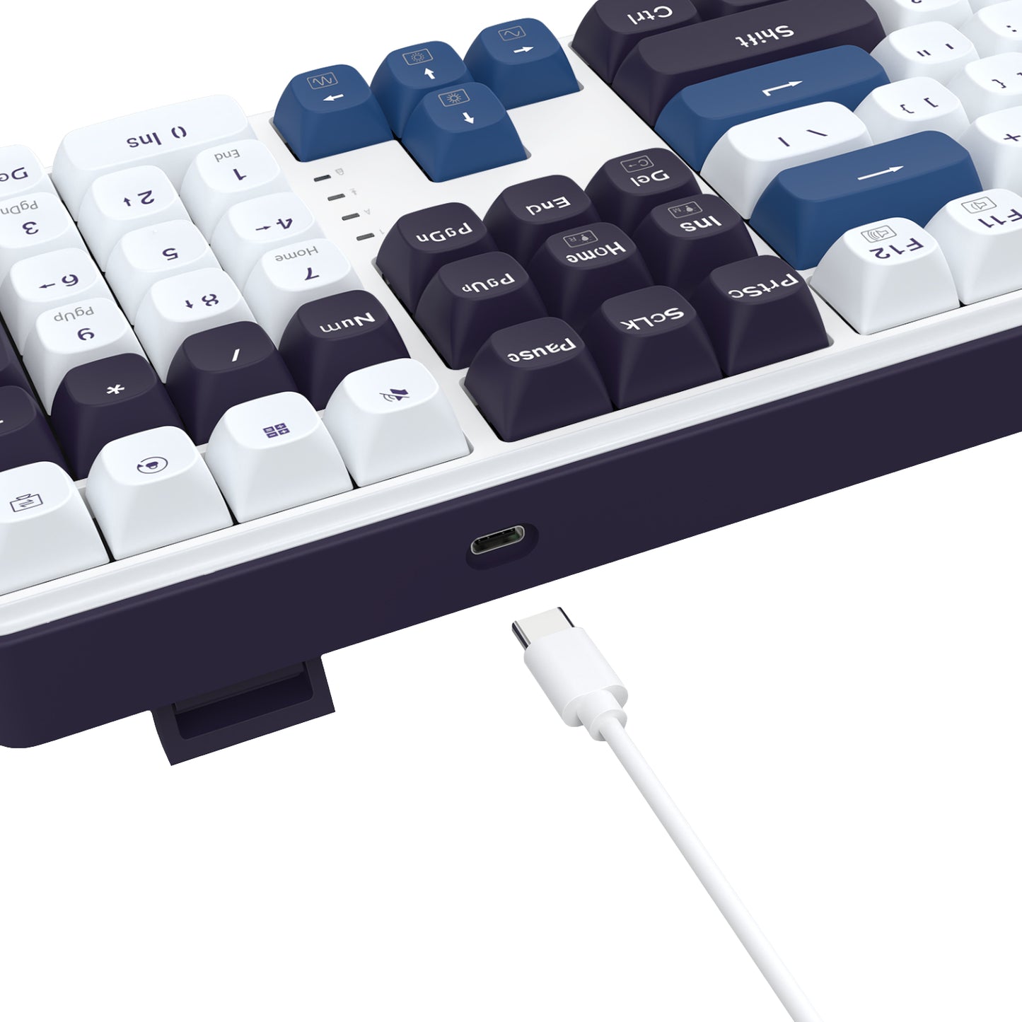 Redragon K689 WYVERN RGB Wired Mechanical Keyboard - White/Black - Stellar Technologies