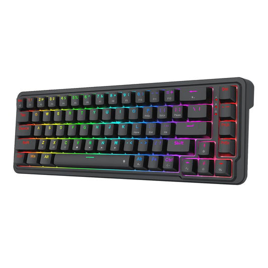 Redragon NOVA K709 65% Wired Gasket RGB Gaming Keyboard - Black - Stellar Technologies