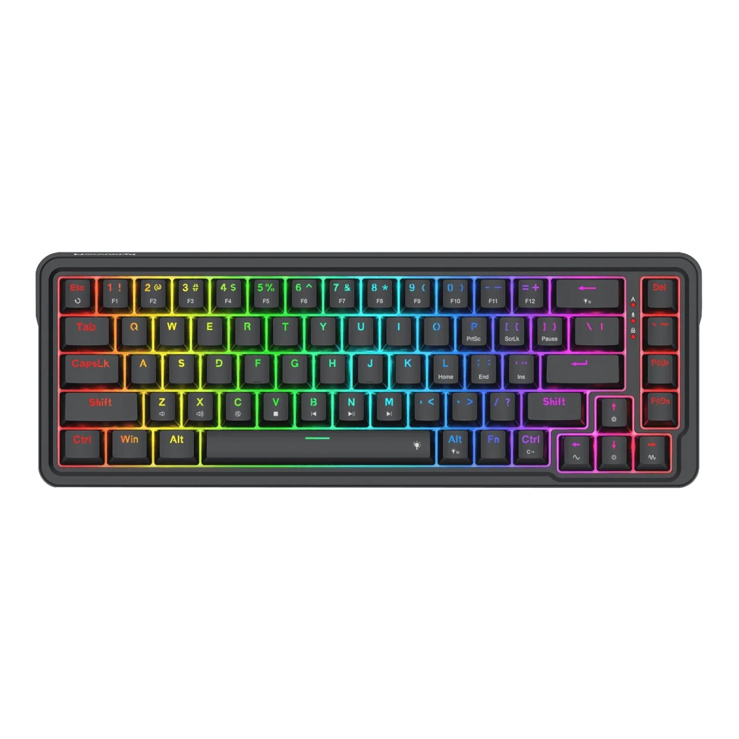 Redragon NOVA K709 65% Wired Gasket RGB Gaming Keyboard - Black - Stellar Technologies