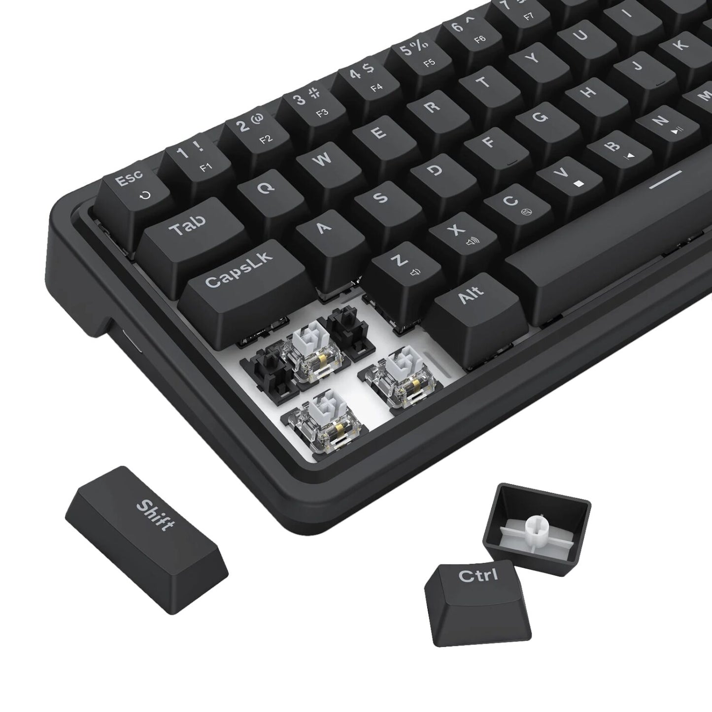 Redragon NOVA K709 65% Wired Gasket RGB Gaming Keyboard - Black - Stellar Technologies