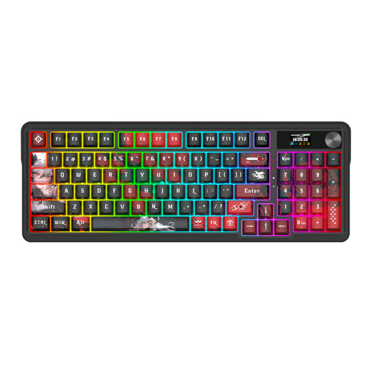 Redragon K719AK ARTEMIS PRO RGB Wireless LCD Mechanical Gaming Keyboard (Anime Edition) - Stellar Technologies