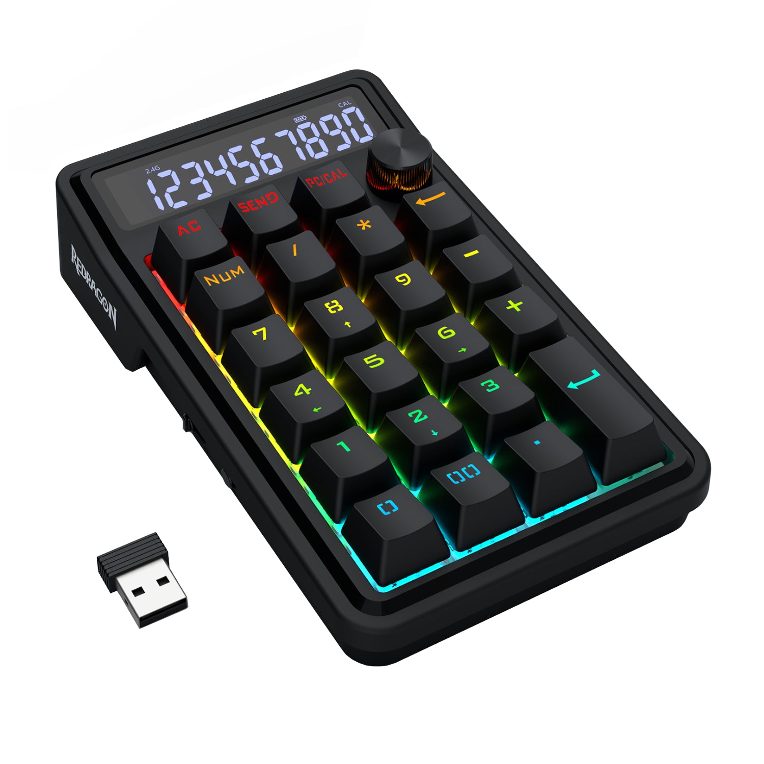 Redragon K733 COVE RGB Wireless Mechanical Numpad - Stellar Technologies