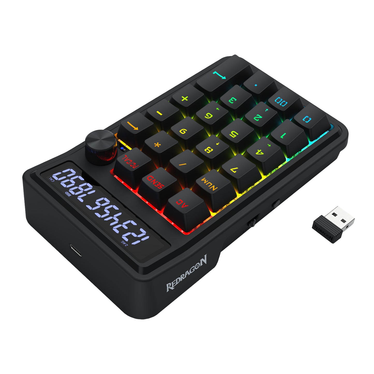 Redragon K733 COVE RGB Wireless Mechanical Numpad - Stellar Technologies