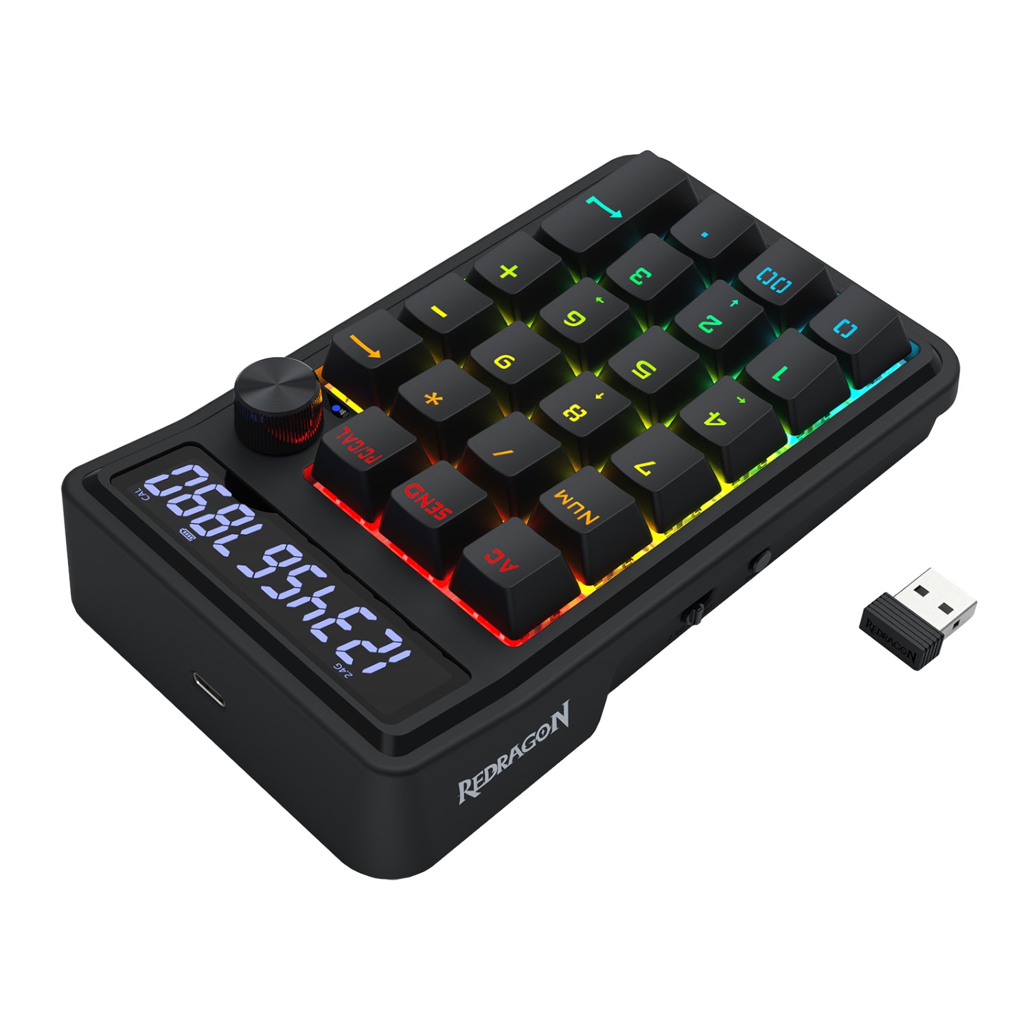 Redragon K733 COVE RGB Wireless Mechanical Numpad - Stellar Technologies