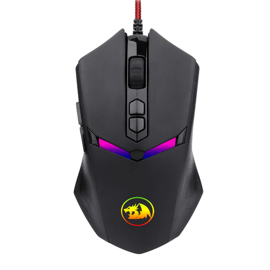 REDRAGON NEMEANLION 2 7200DPI Gaming Mouse - Black - Stellar Technologies