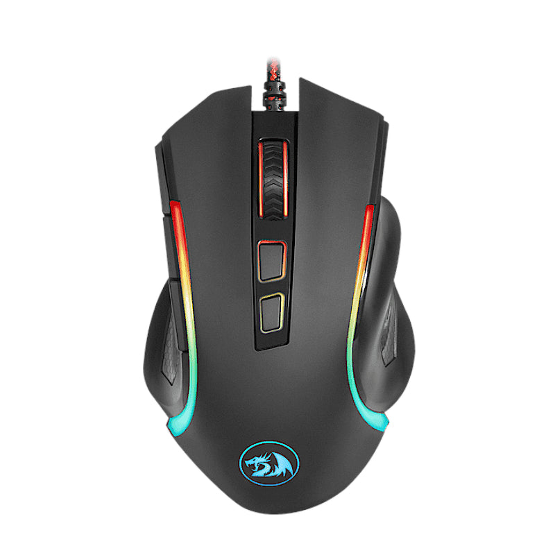 REDRAGON GRIFFIN 7200DPI Gaming Mouse - Black - Stellar Technologies